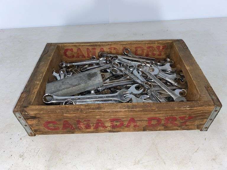Canada Dry Crate Full of Wrenches