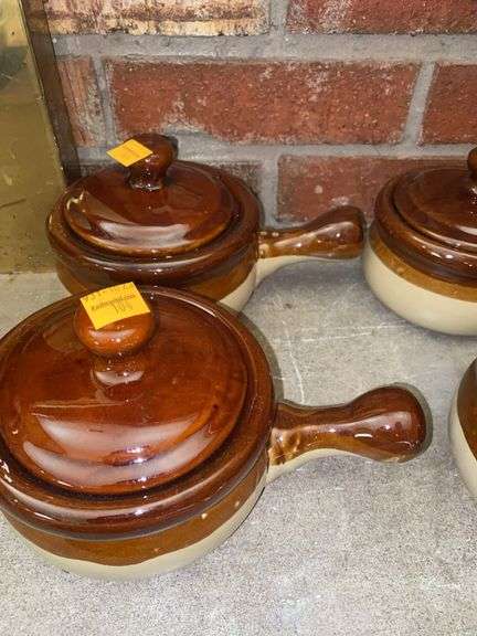 (4) Ceramic Soup Bowls