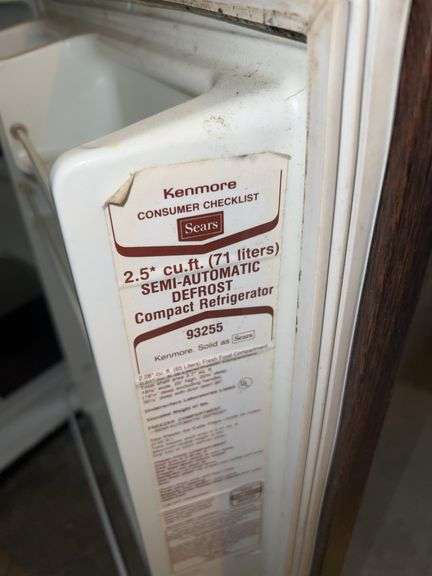 Kenmore Miniature Refrigerator