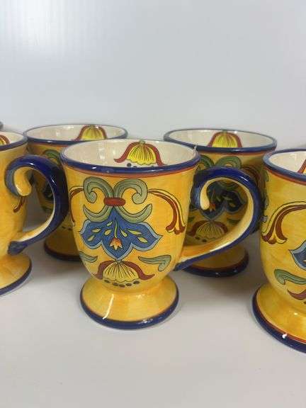 Maxcera Yellow Talavera Mugs-Made in China