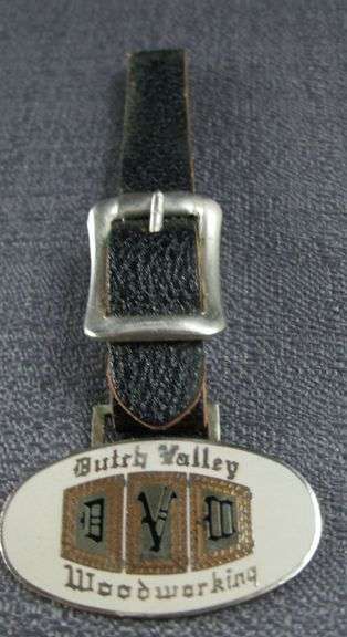 Dutch Valley Woodworking, Sugarcreek Ohio, Watch Fob
