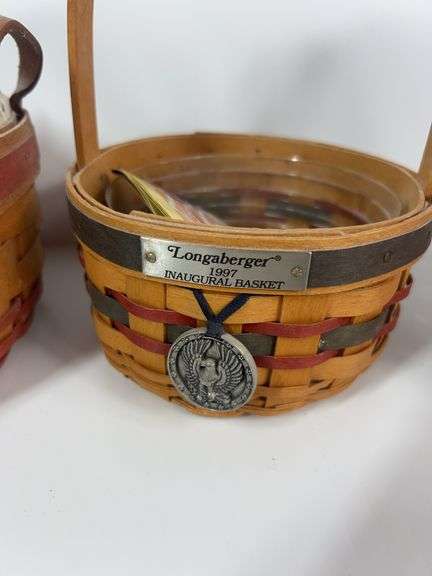 Longaberger Mothers Day Basket, Easter Basket, Inaugural Basket, Herb Basket
