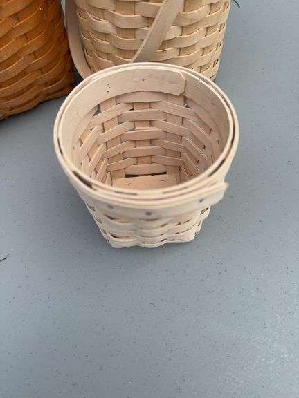(4) Longaberger Baskets
