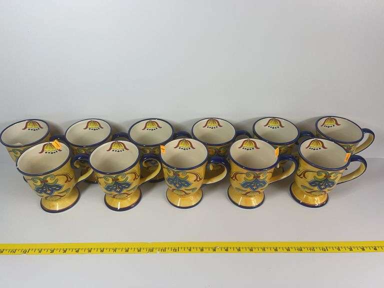 Maxcera Yellow Talavera Mugs-Made in China
