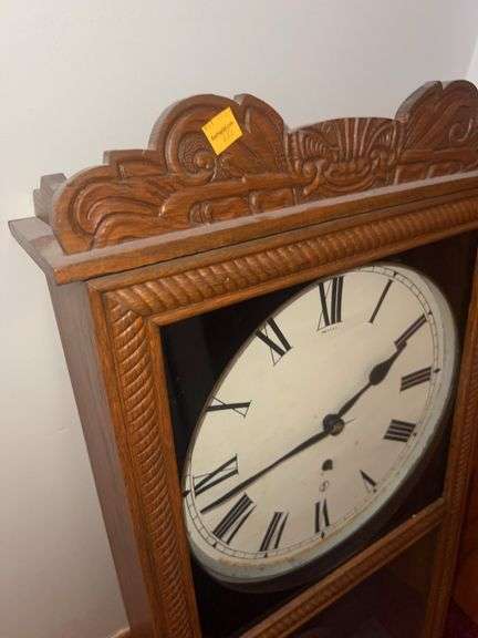 Made in USA Wind Up Clock with Key