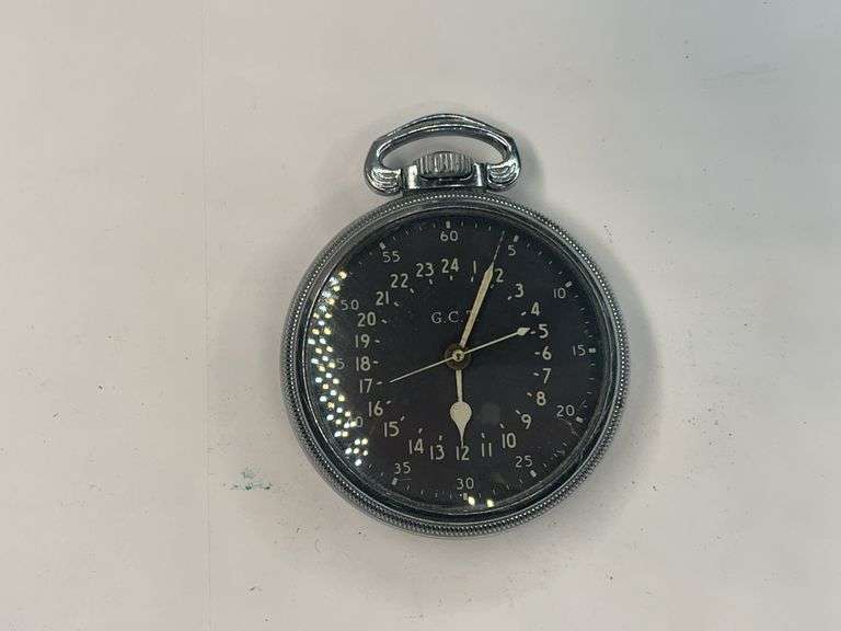 GCT Hamilton 22 Jewel Pocket Watch
