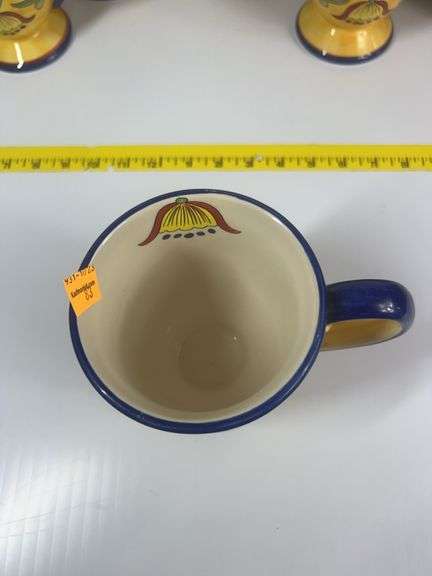 Maxcera Yellow Talavera Mugs-Made in China