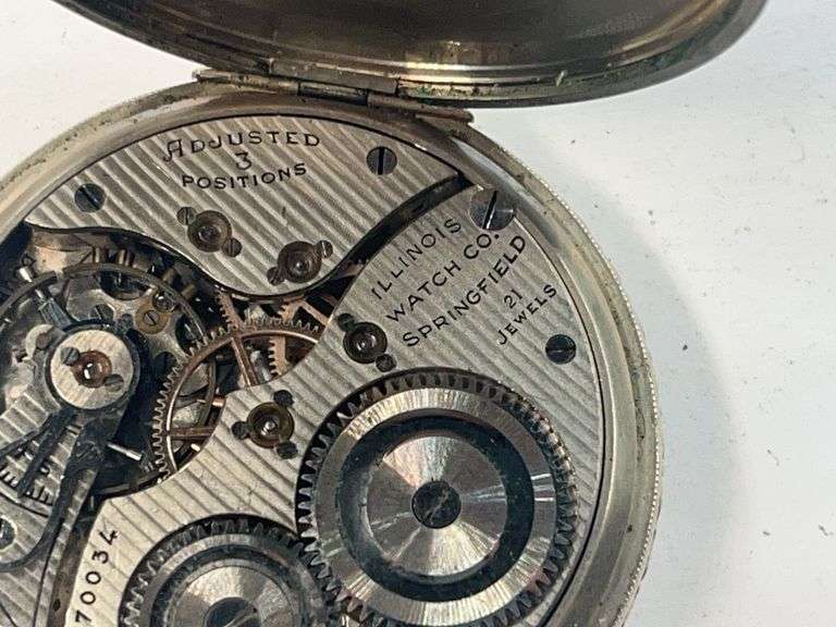 Illinois 21 Jewel Pocket Watch