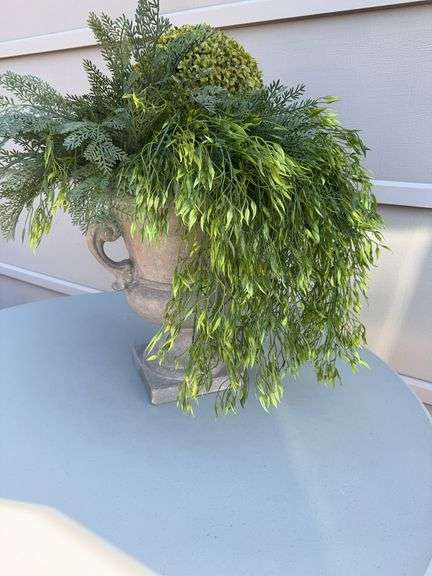 Flower Pot w/ Fake Plant