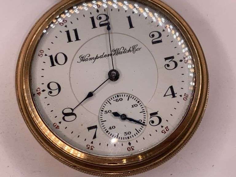 Hampden Watch Co. 21 Jewel Pocket Watch