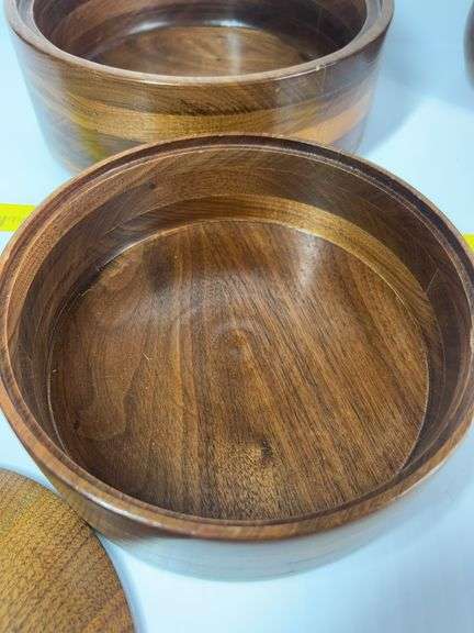 Assortment of Wooden Dishes