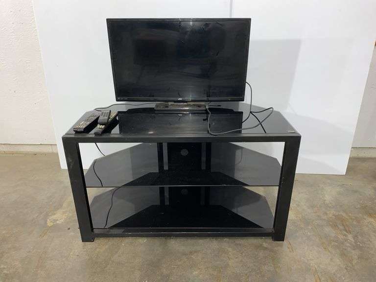 Glass Shelf TV Stand