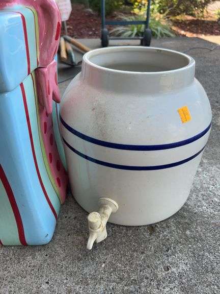 (2) Ceramic Drink Dispensers