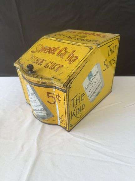 Old Cigar and Tobacco Tins