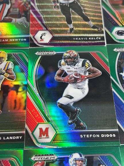 Assortment of College Football Trading Cards