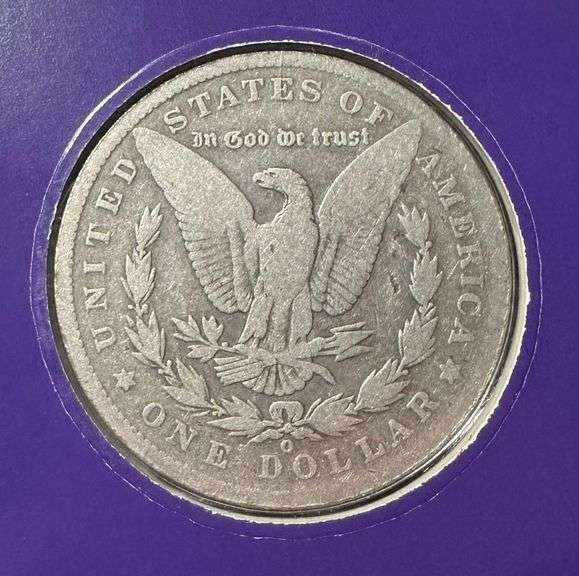 Lot of Two (2) Morgan Silver Dollars with Commemorative Cards & Stamps