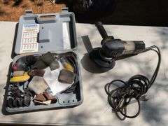 Dremel contour sander and Porter Cable orbit sander