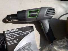 Shopmate 6" grinder and Genesis heat gun