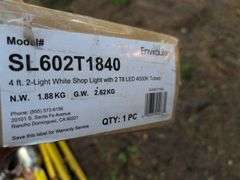 Work lights, shop light, and slow moving sign