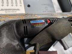 Dremel contour sander and Porter Cable orbit sander