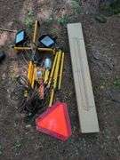 Work lights, shop light, and slow moving sign