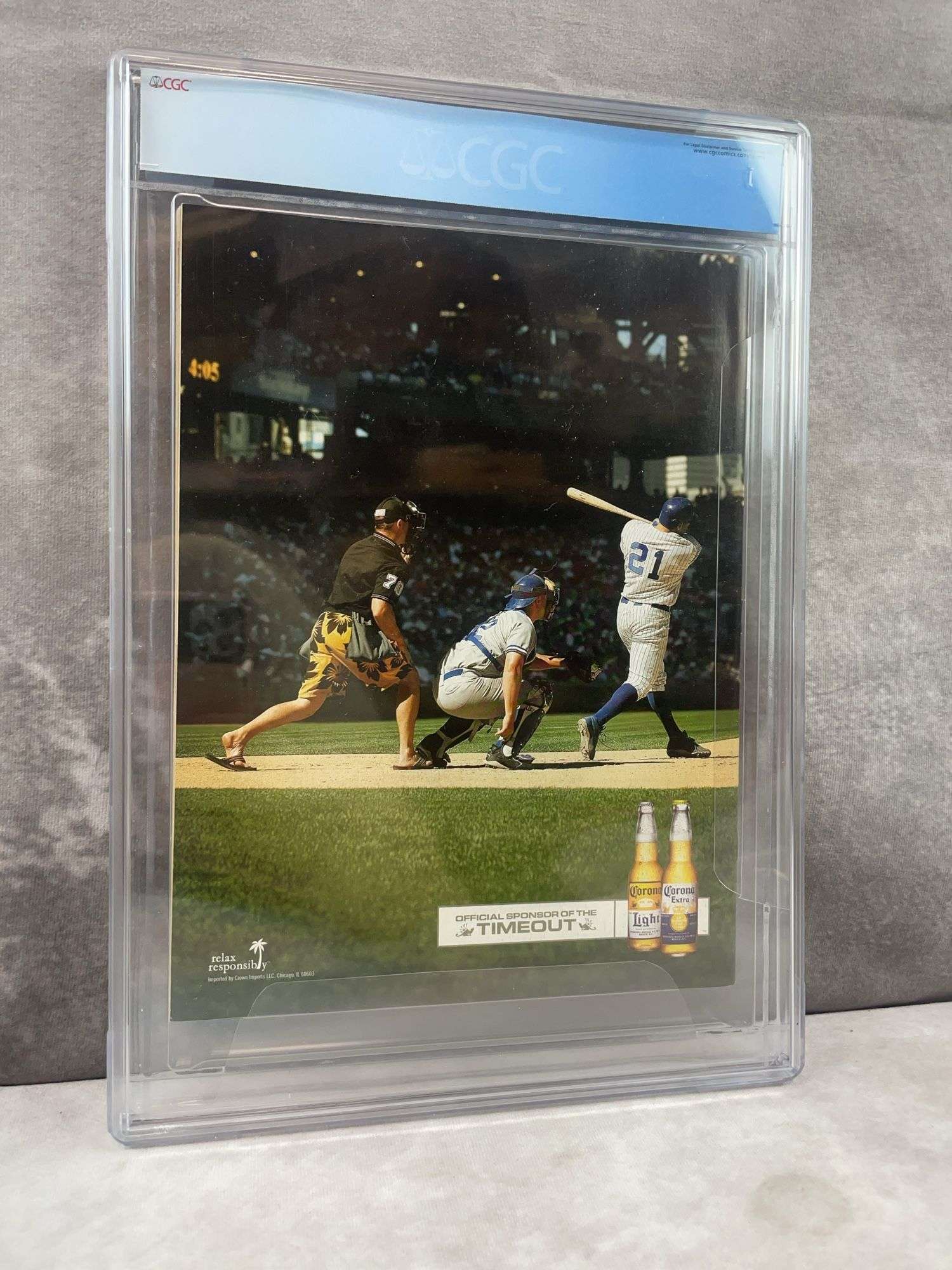 Tiger Woods Sports Illustrated - Masters Disasters- CGC 9.4