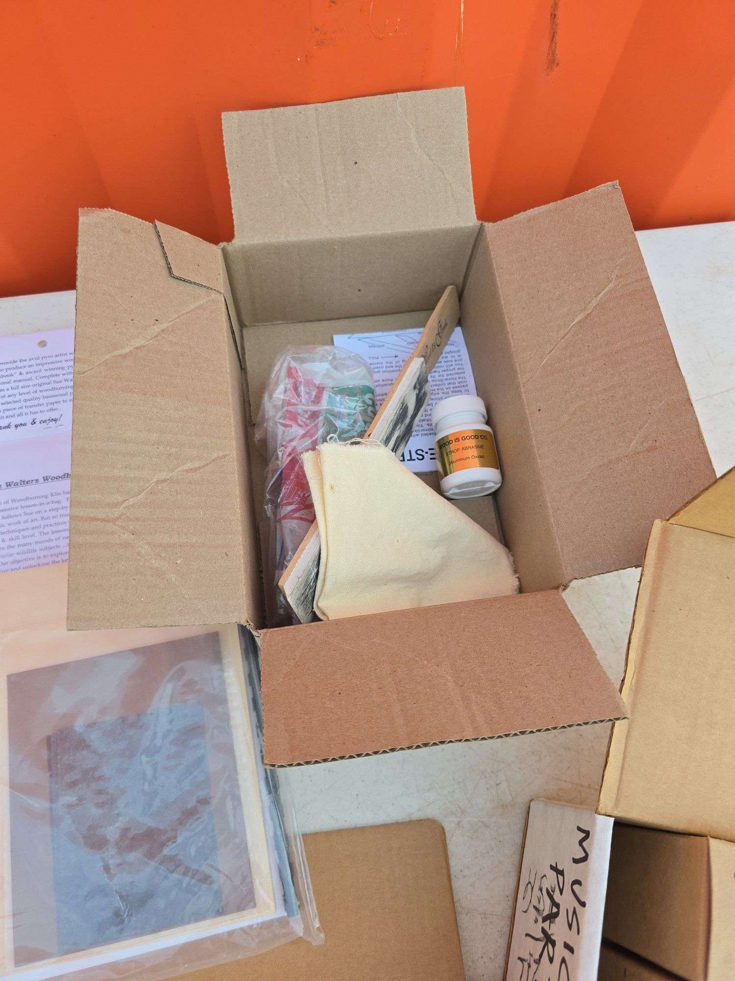 WOODBURNING KITS AND MISC