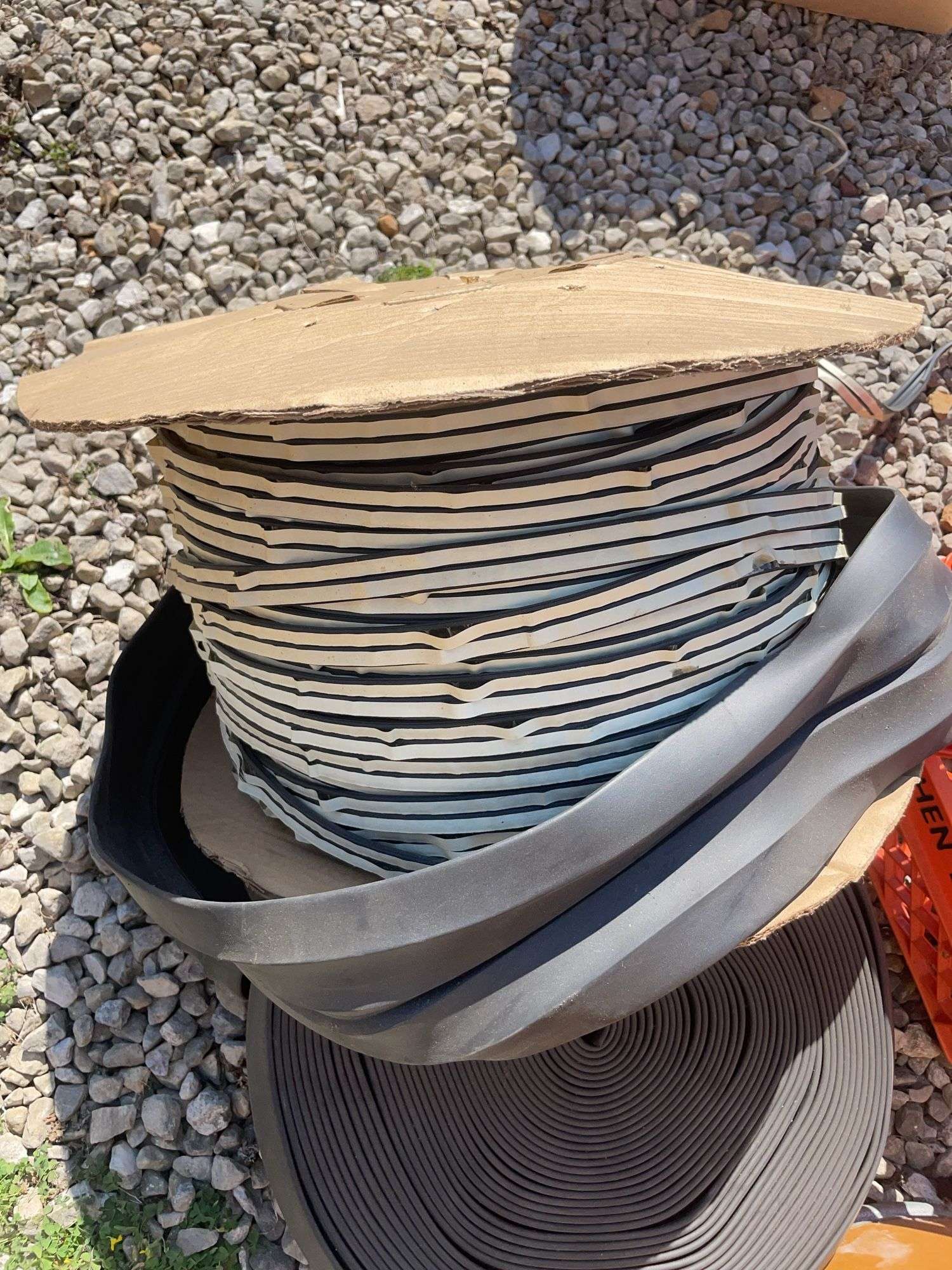 Drum with registers and weather stripping