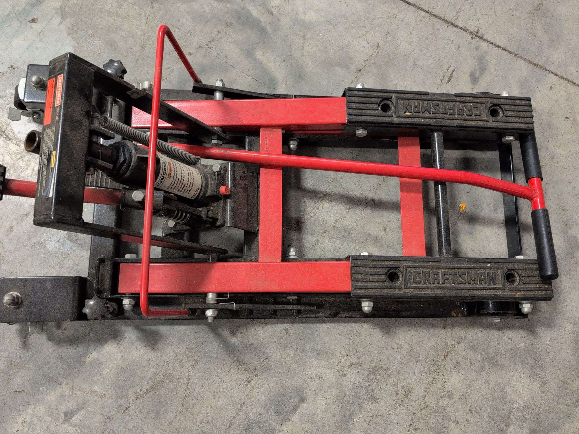 Craftsman 1500 lb motorcycle/ATV floor jack