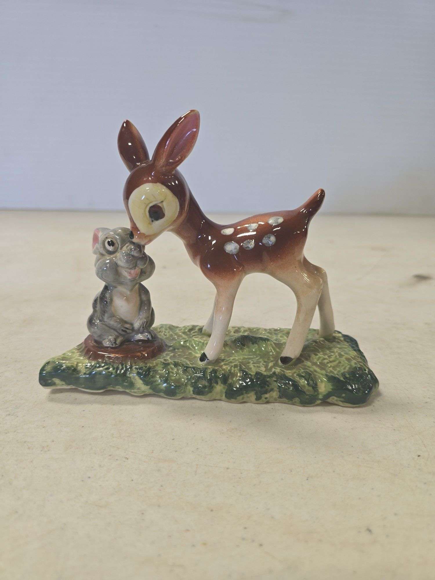 BAMBI AND RABBIT FIGURINE