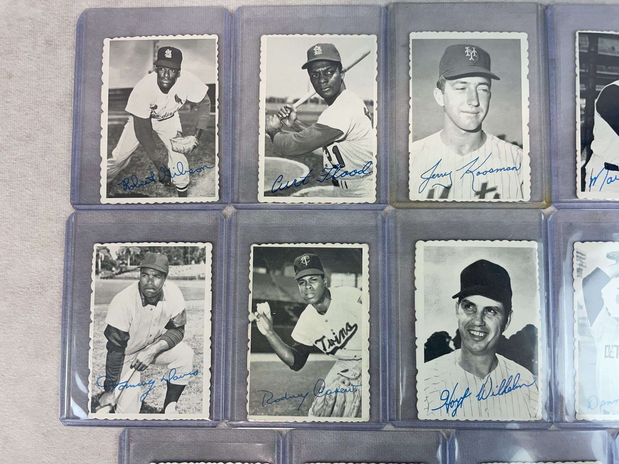 1969 Topps Deckle Edge, 14 cards, no duplicates, many Stars