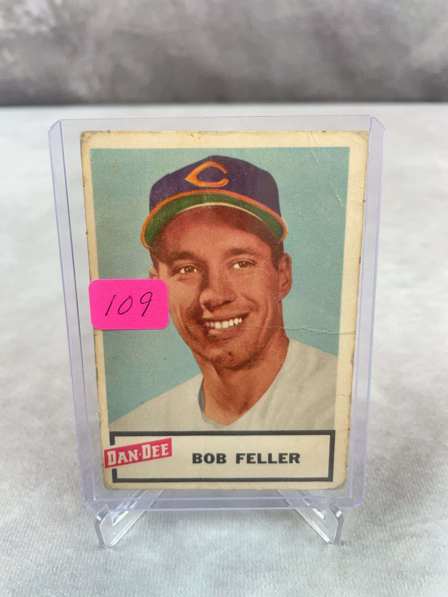 Dan-Dee Bob Feller card