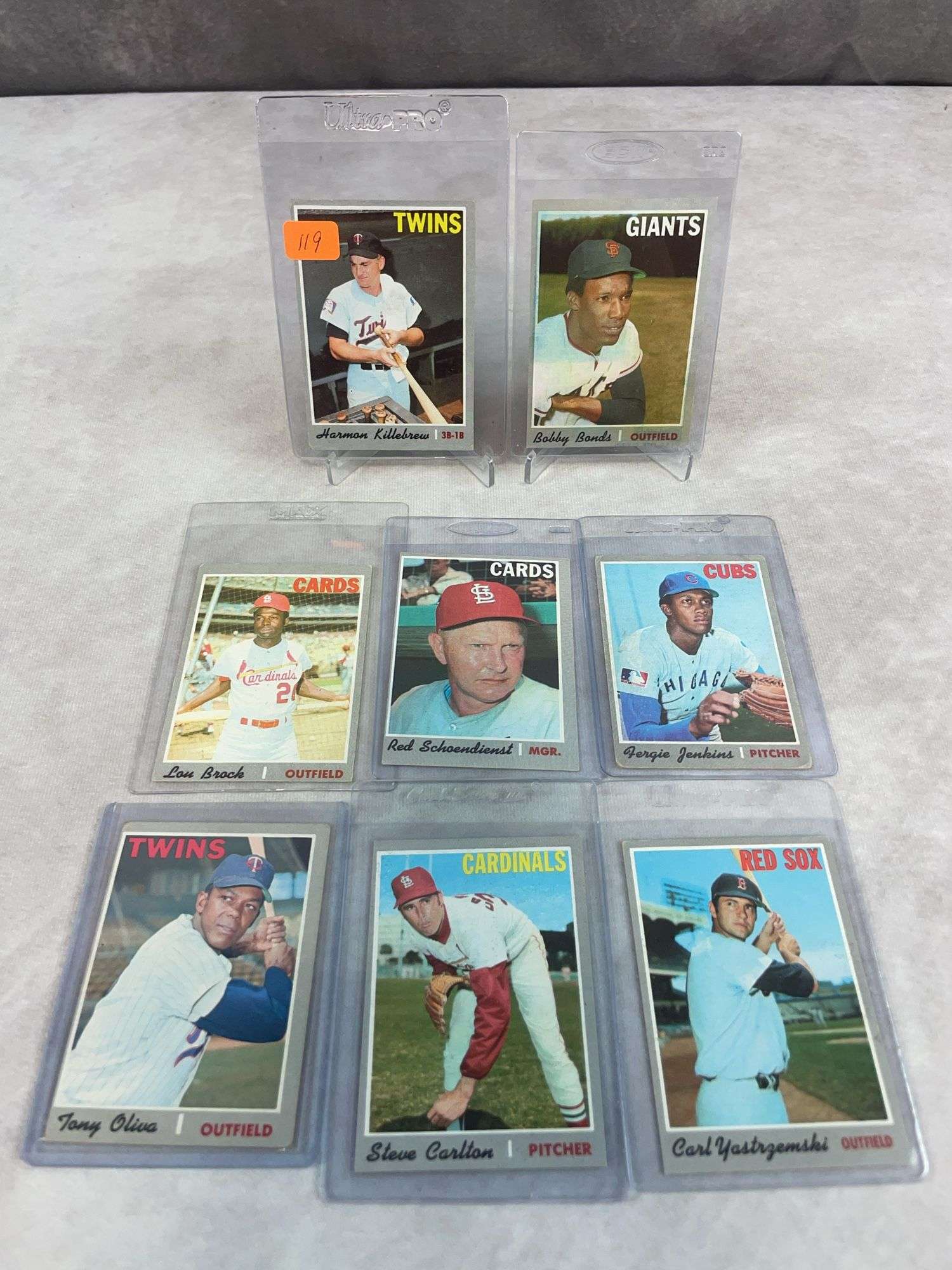 1970 Topps baseball Star lot of 8