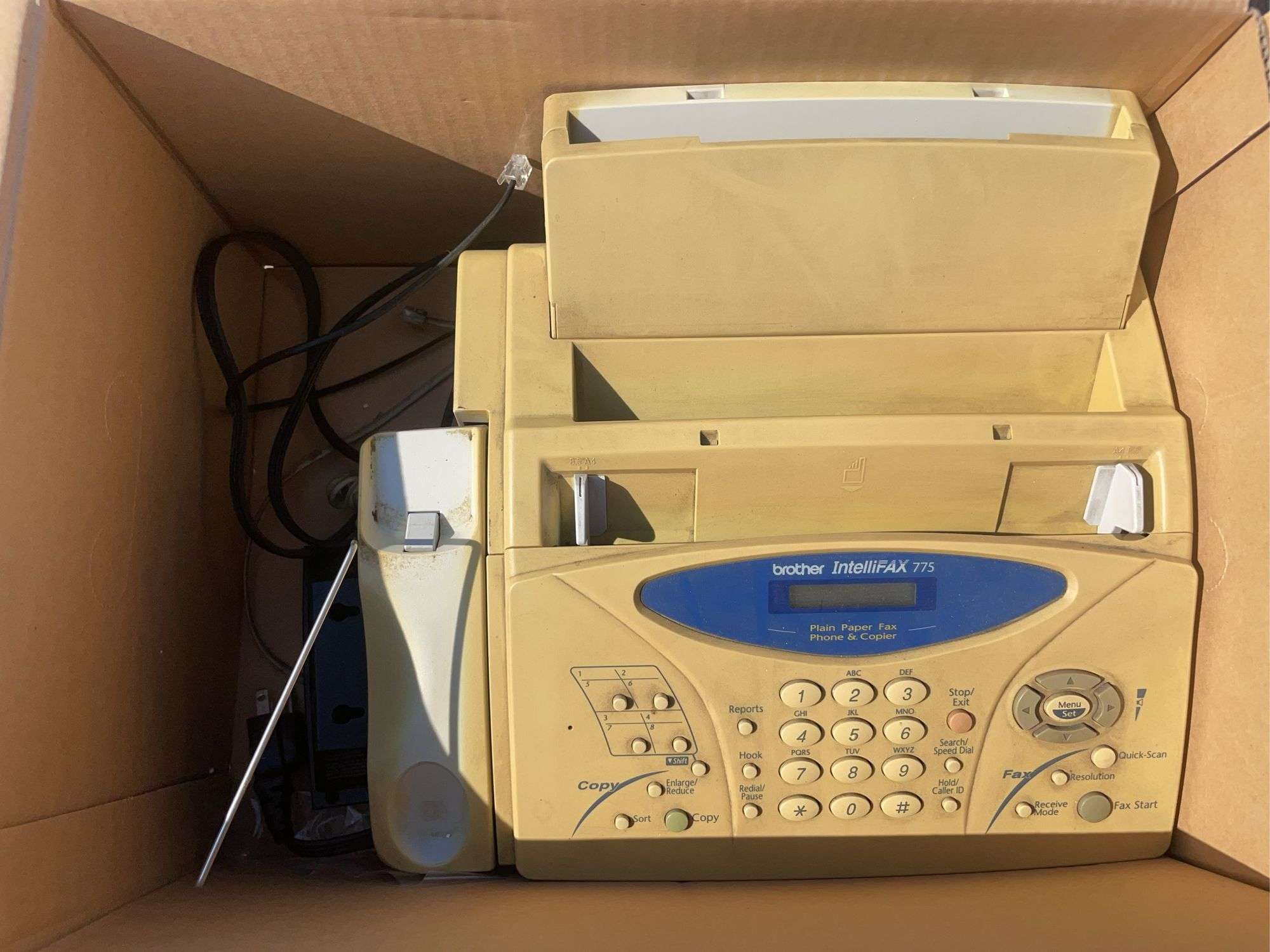 Kodak all-in-one printer and Brother fax machine