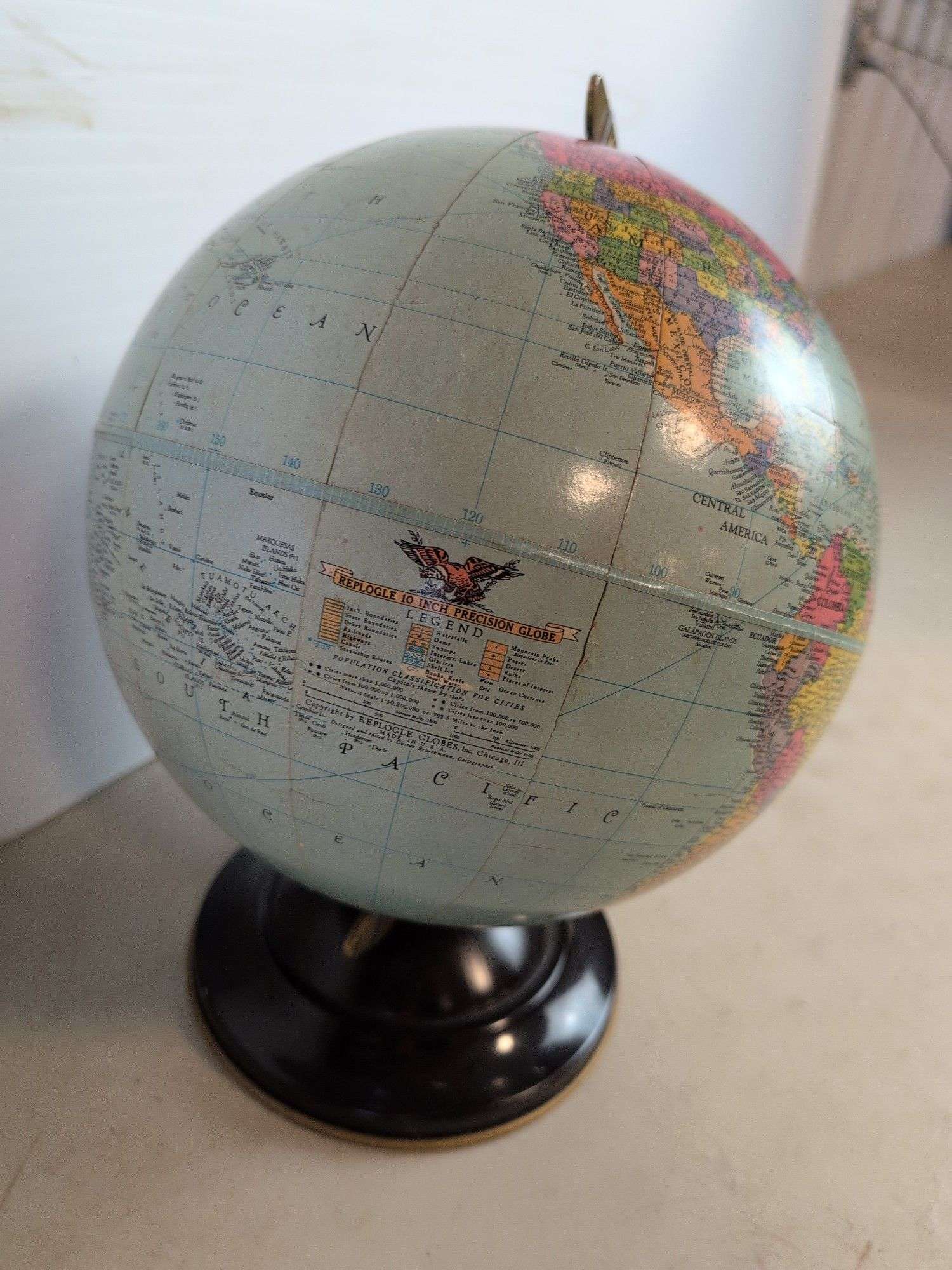 Replogle 10" precision globe