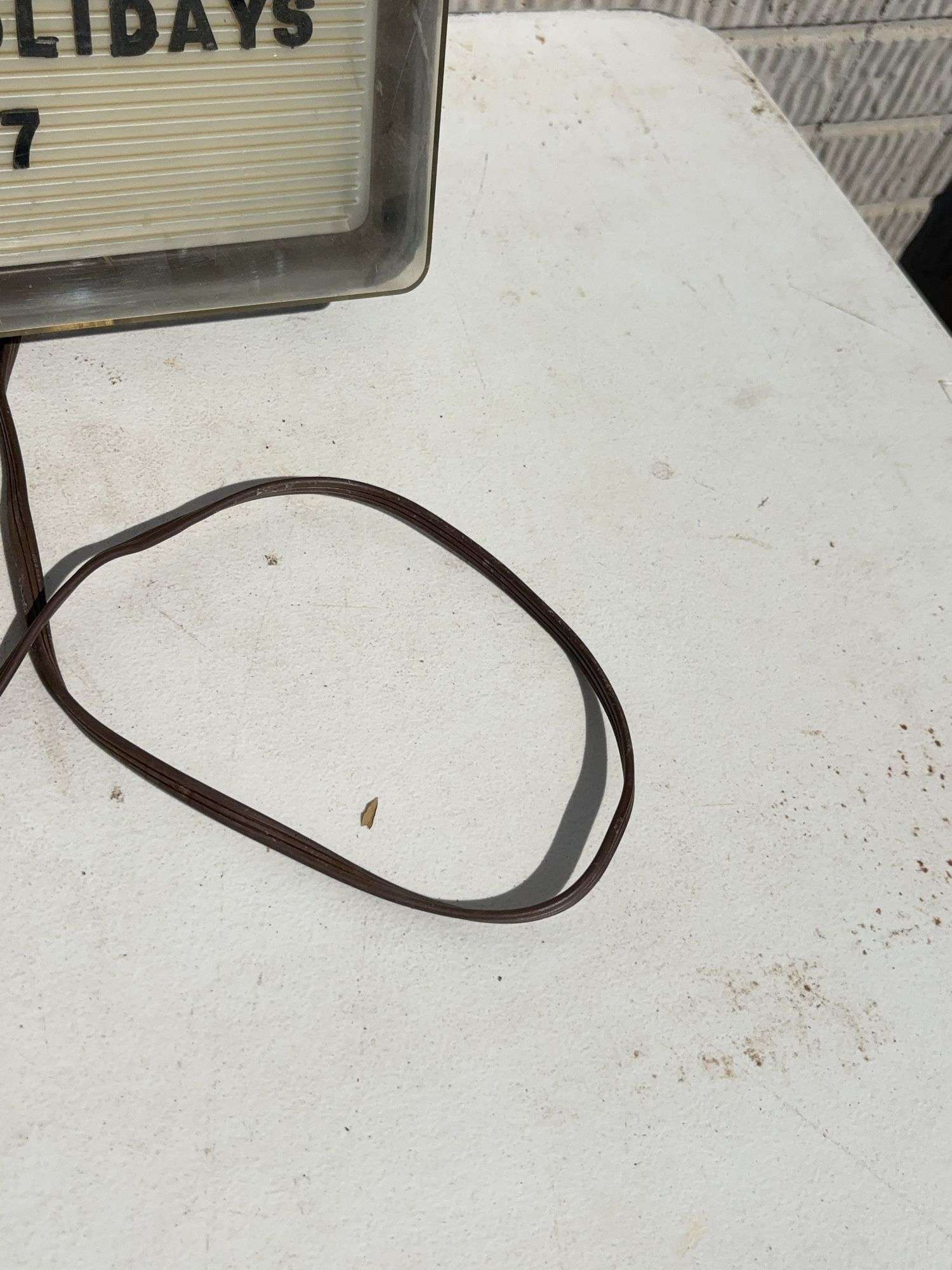 United Ohio Ad Clock - Kaufman Realty & Auctions