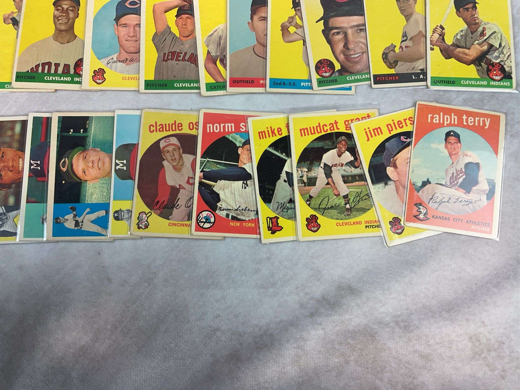(60+) 1950's & 1960's NL Leaders, Colavito, Howard, Mathews & Others