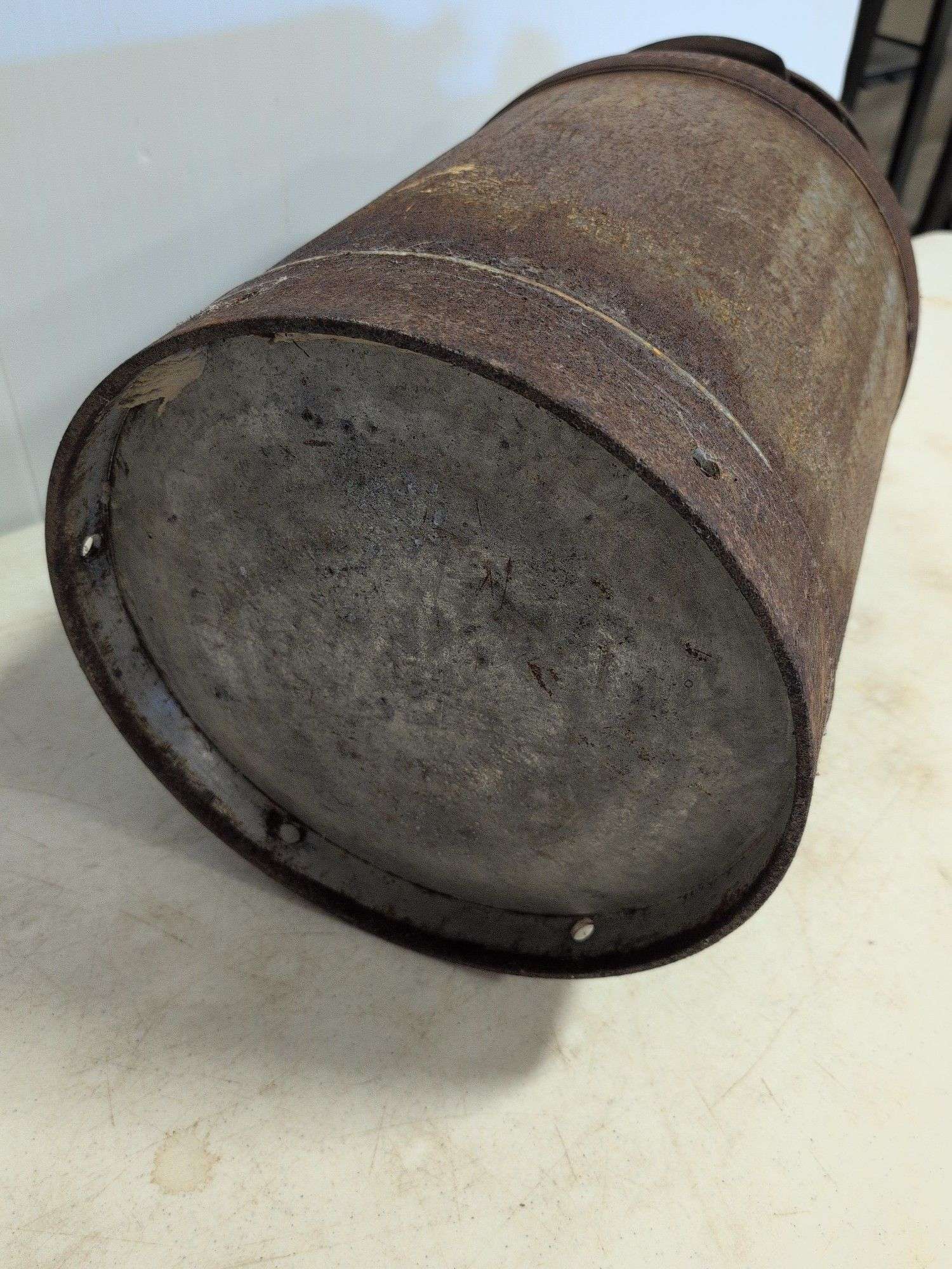 Antique Superior Dairy Canton, Ohio milk can - 24" tall