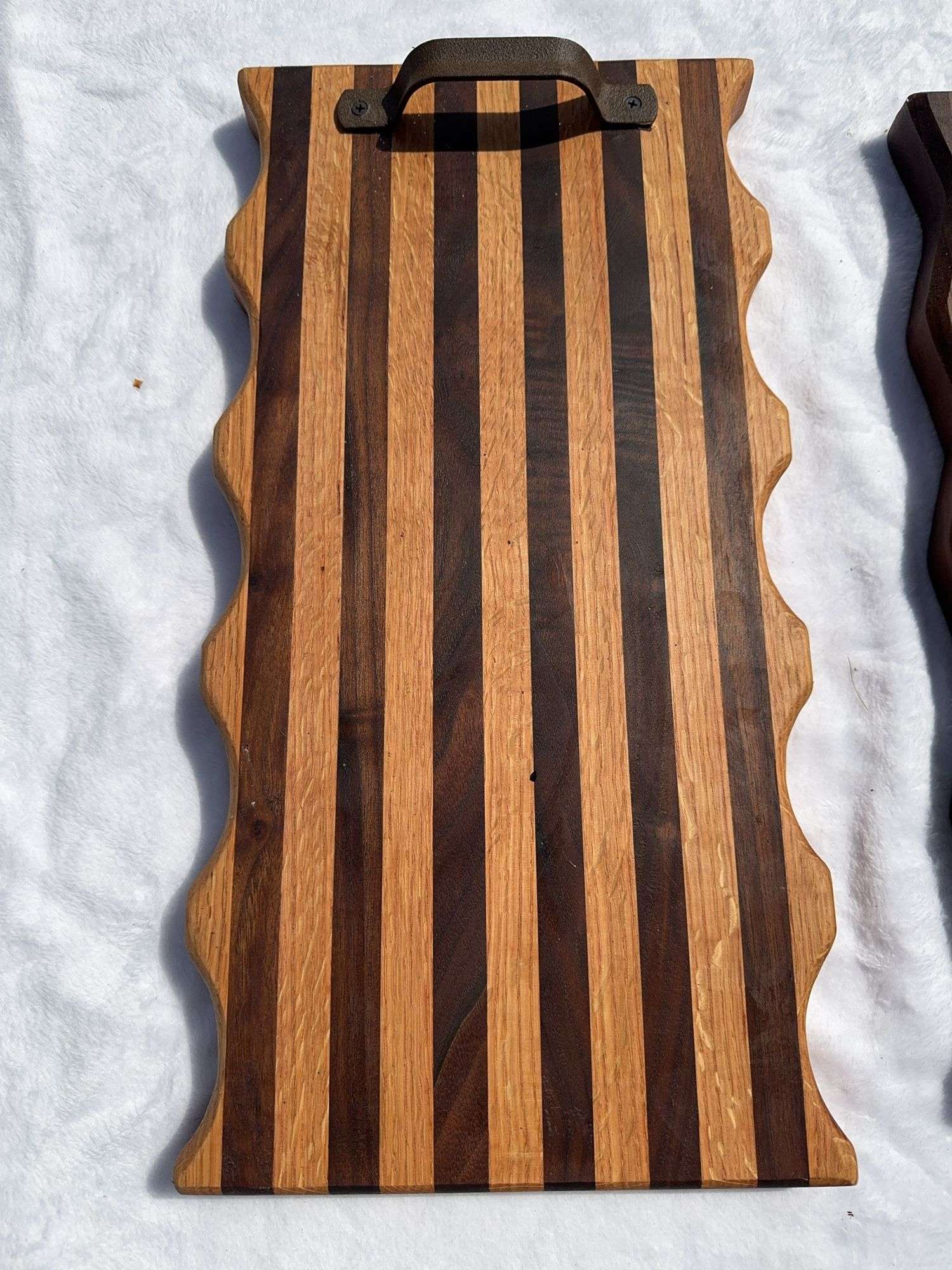 (2) Homemade Wooden Charcuterie Boards