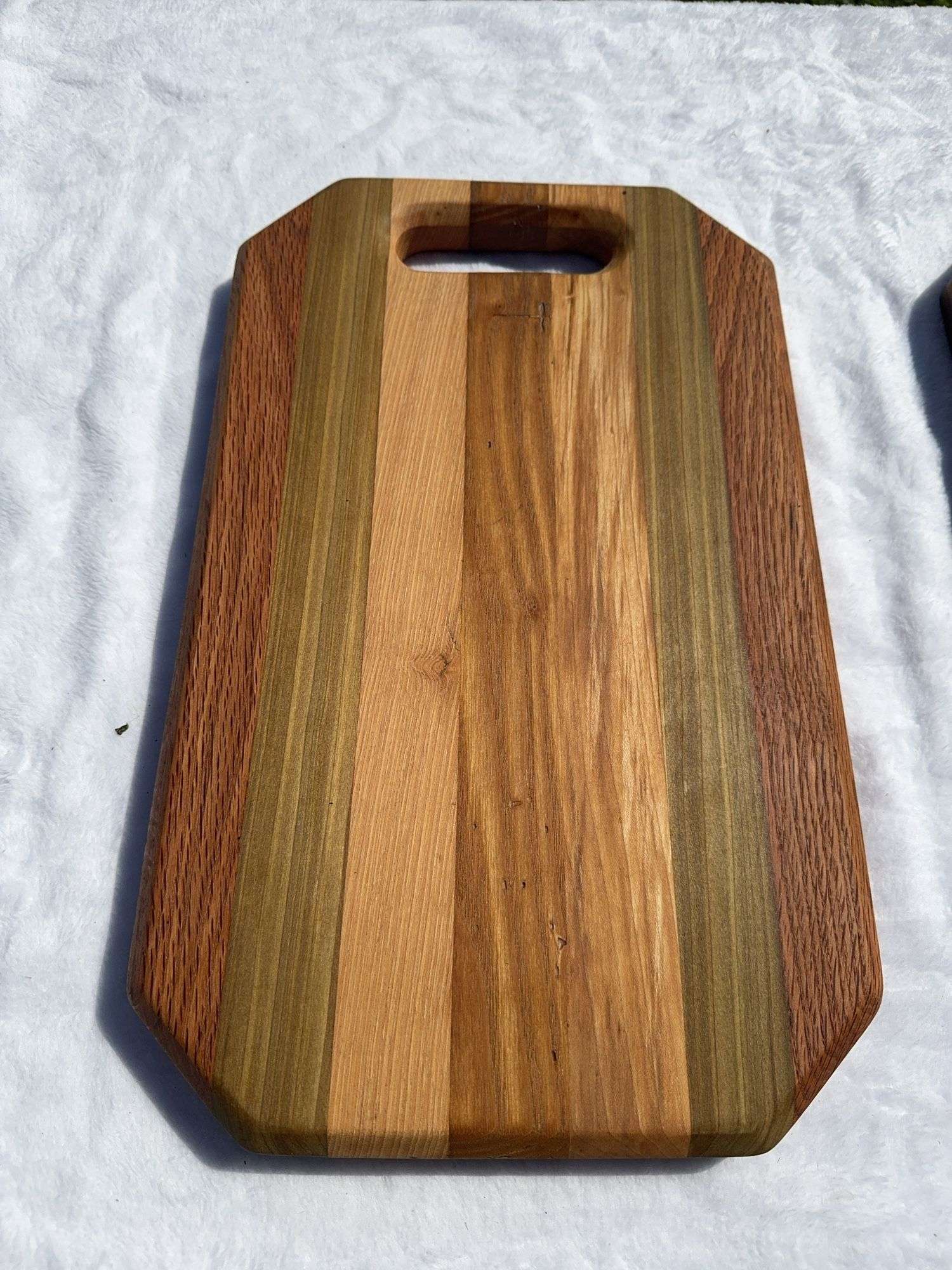 (2) Homemade Wooden Charcuterie Boards
