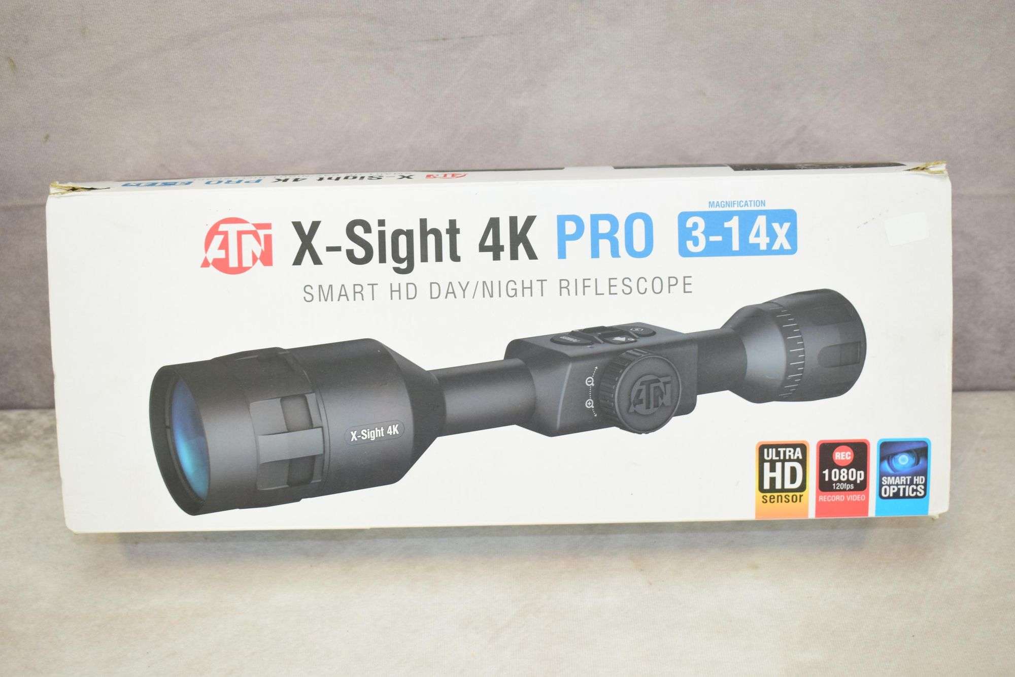 ATN Night Vision X-Sight 4K Pro 3-14x - Kaufman Realty & Auctions