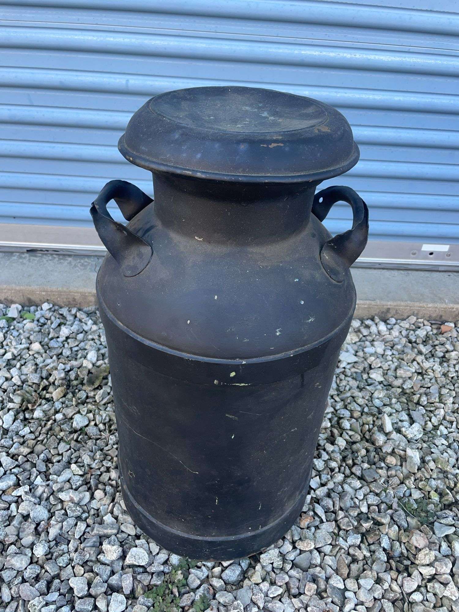 Approx. 2 ft. Tall Antique milk can