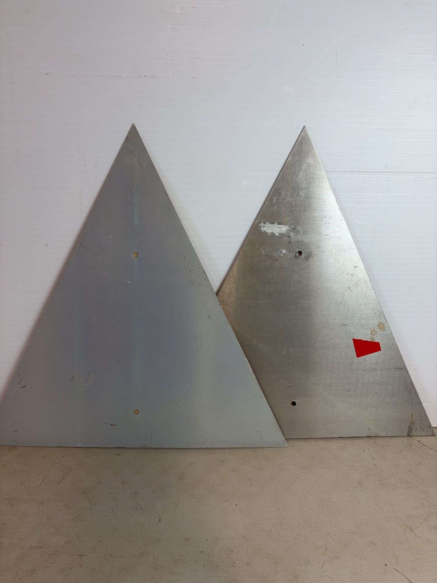 (2) slow moving vehicle signs