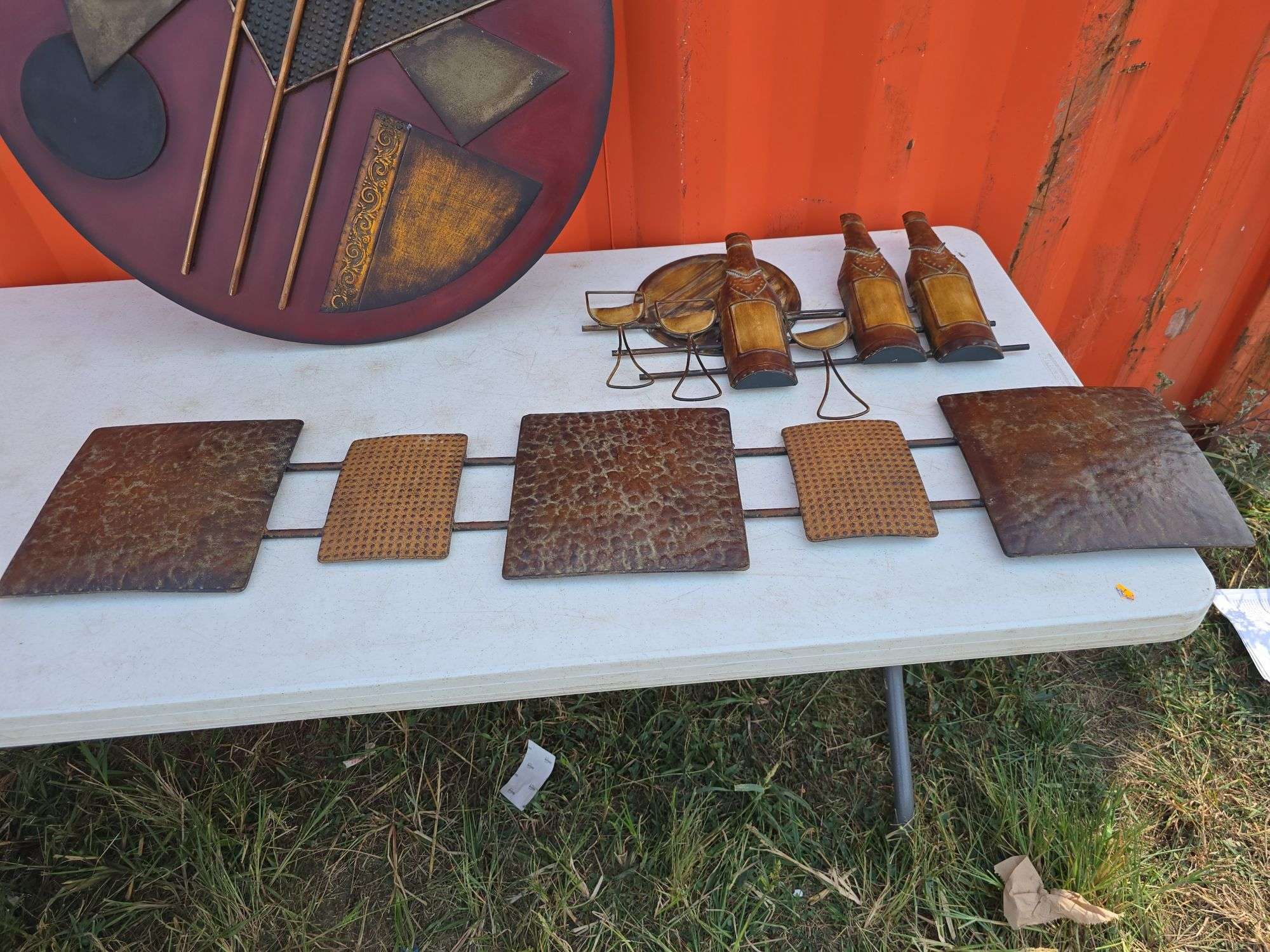 LOT OF MODERN WALL ART