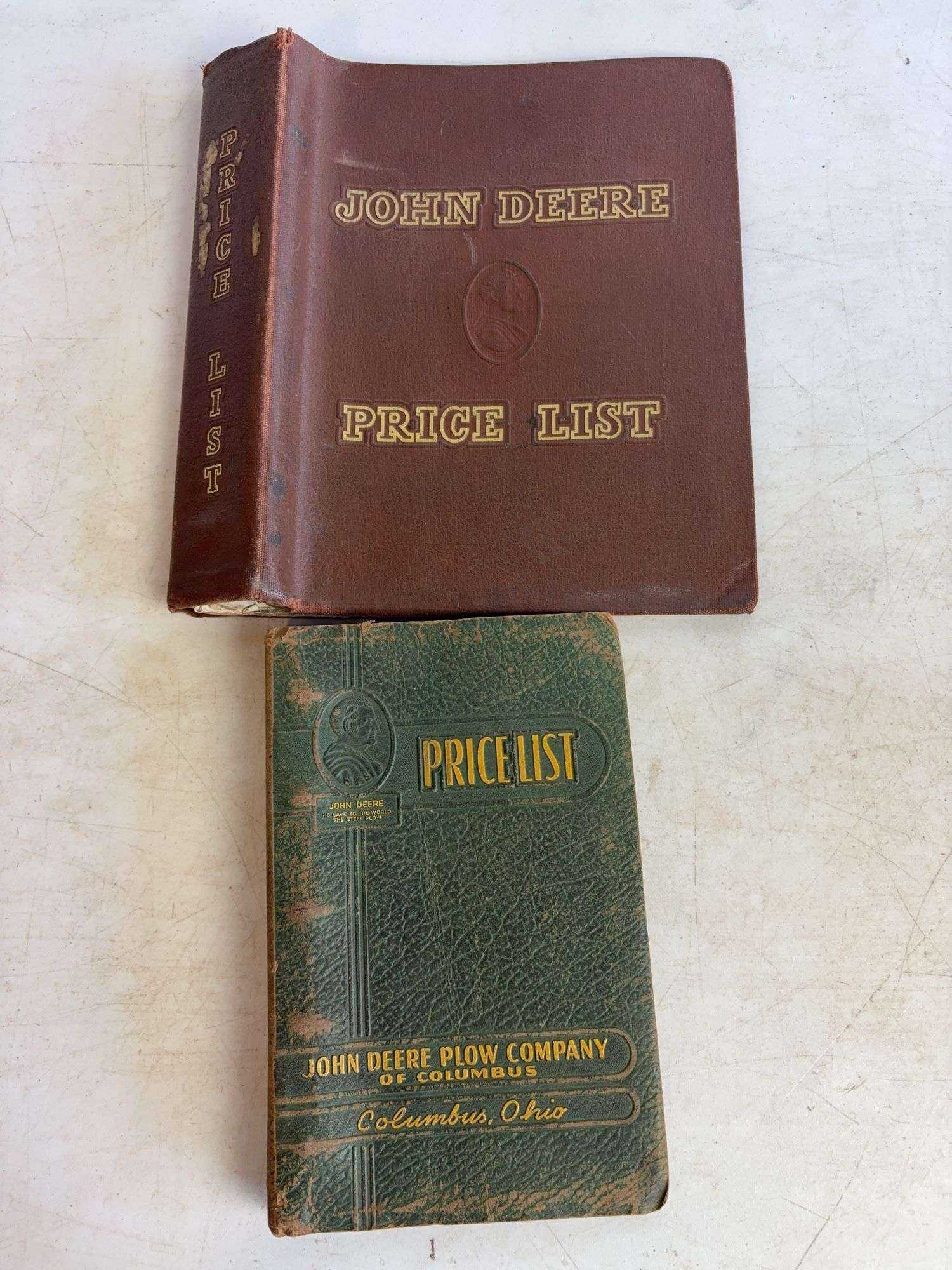 John Deere Plow Company of Columbus price list & other price list booklet