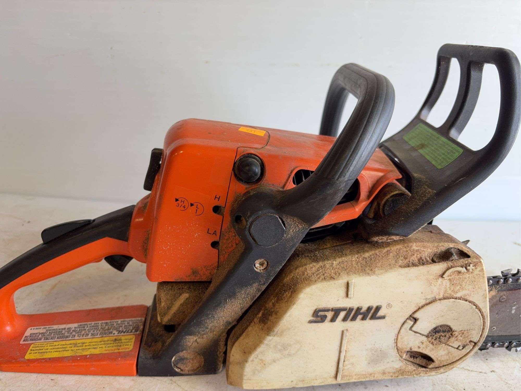 Stihl MS250C chainsaw - unknown if works