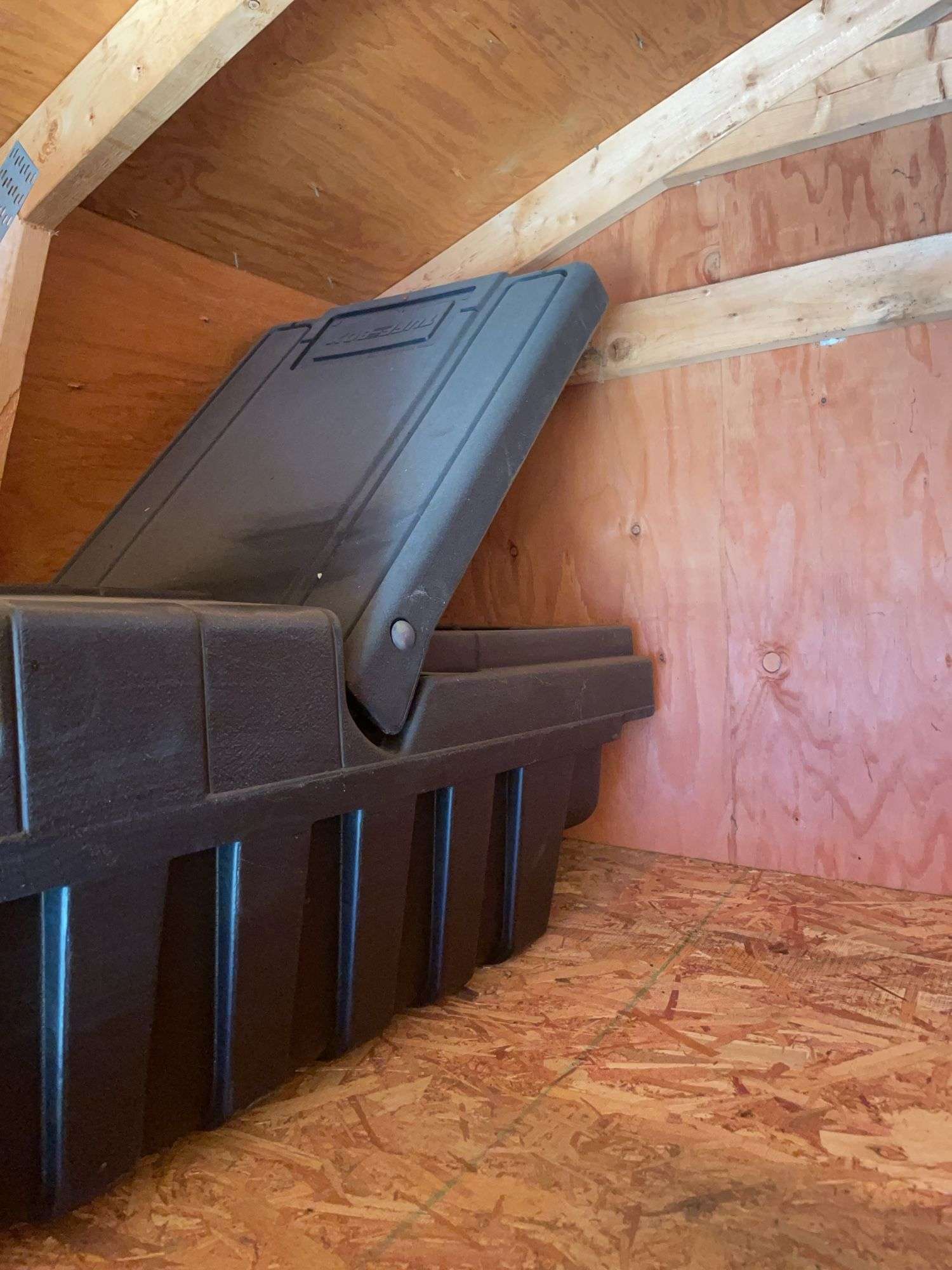 Contico plastic truck bed tool chest