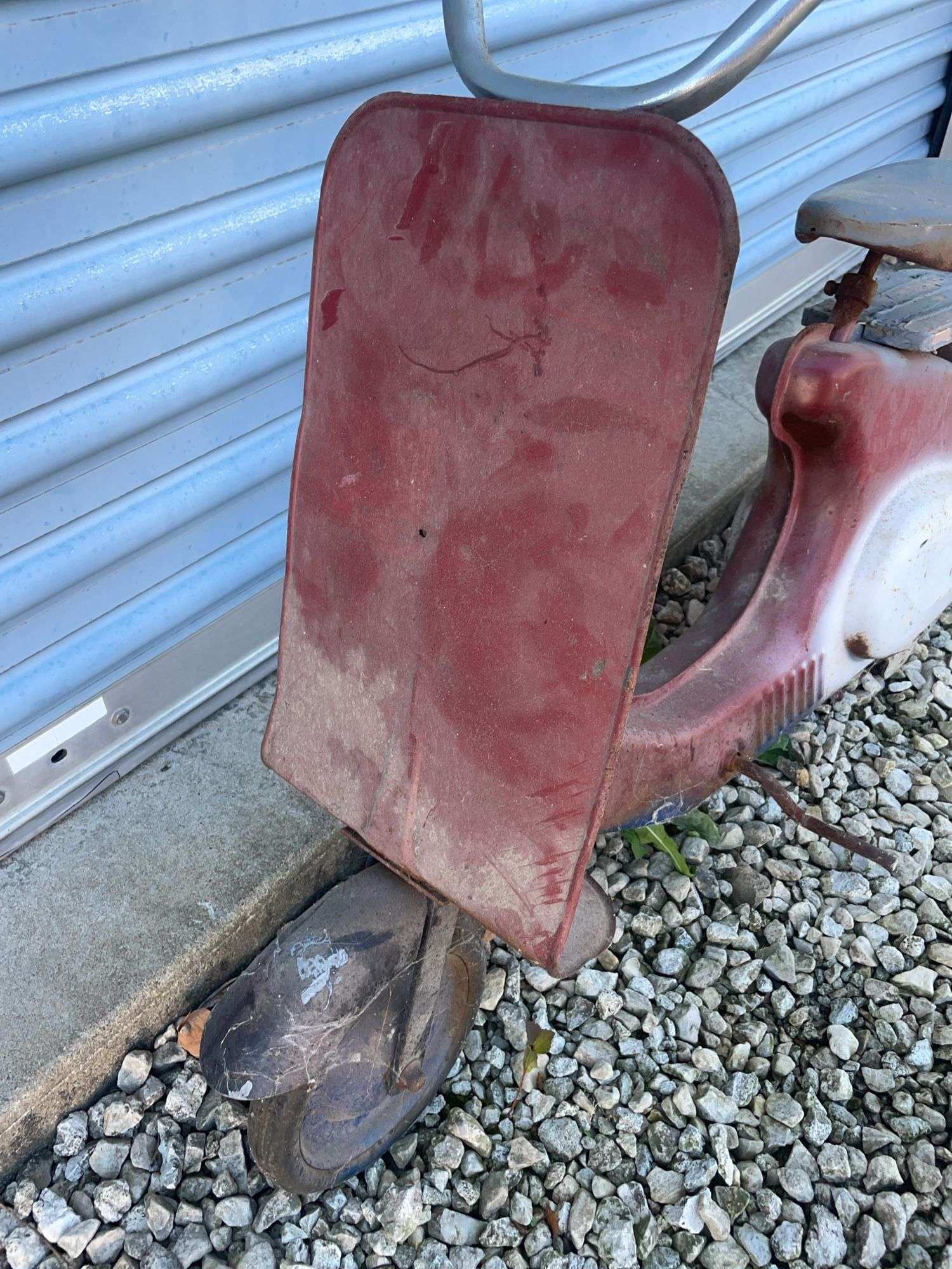 Vintage children's scooter