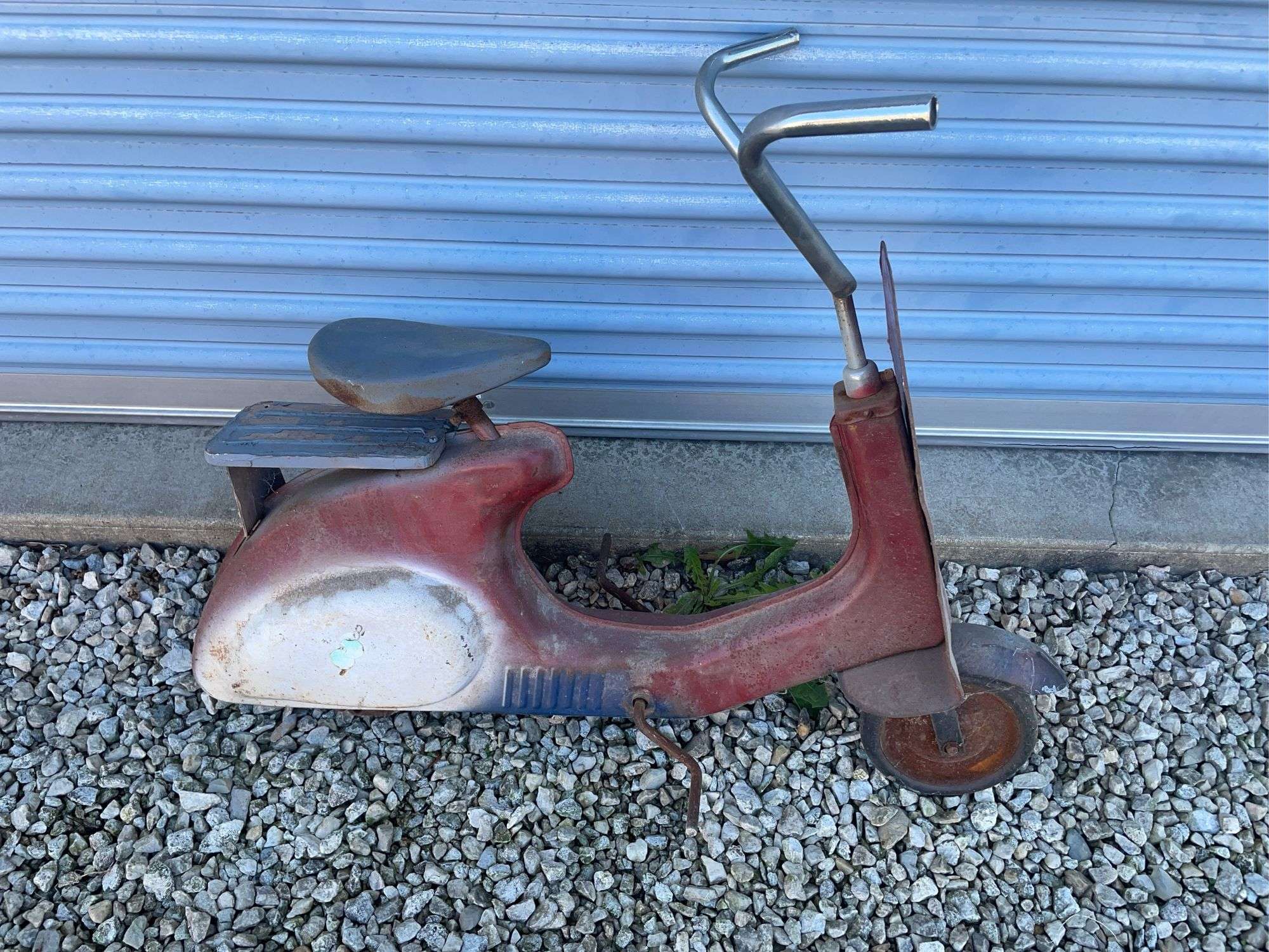 Vintage children's scooter