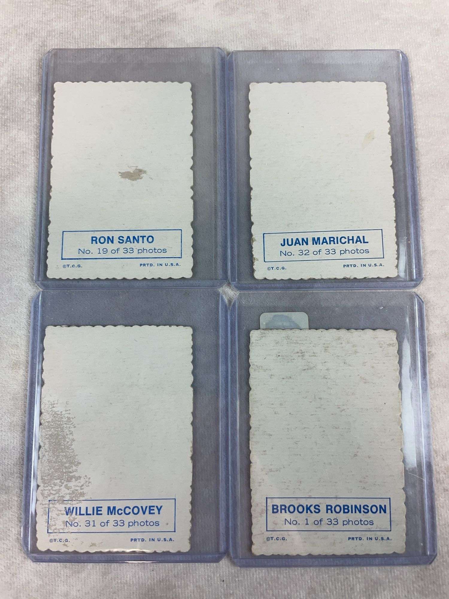 1969 Topps Deckle Edge, 14 cards, no duplicates, many Stars